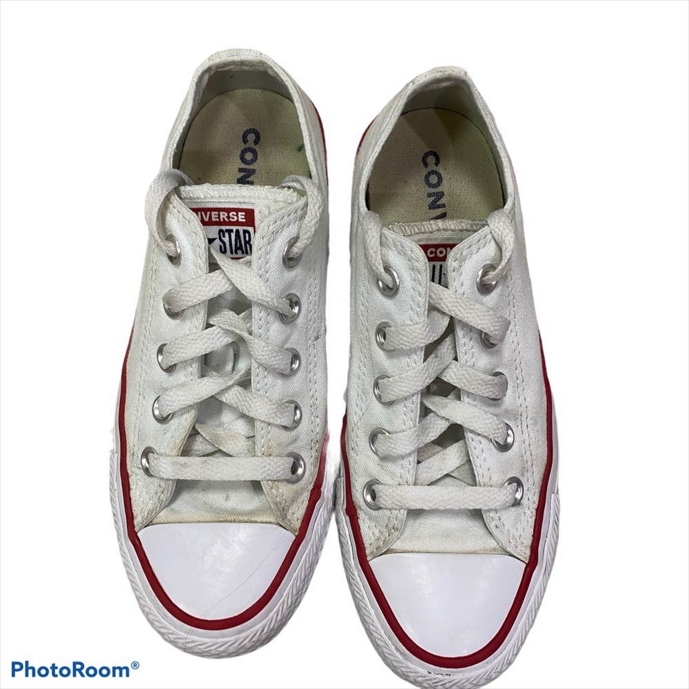 Converse All⭐️ Star White Sz 5 women low tops